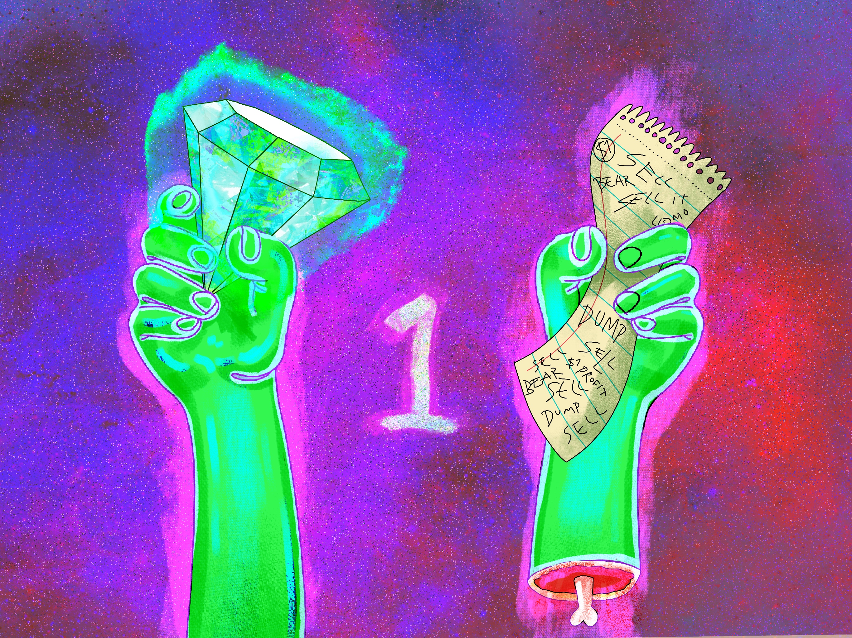Thou Shalt HODL and Stay Diamond-Handed