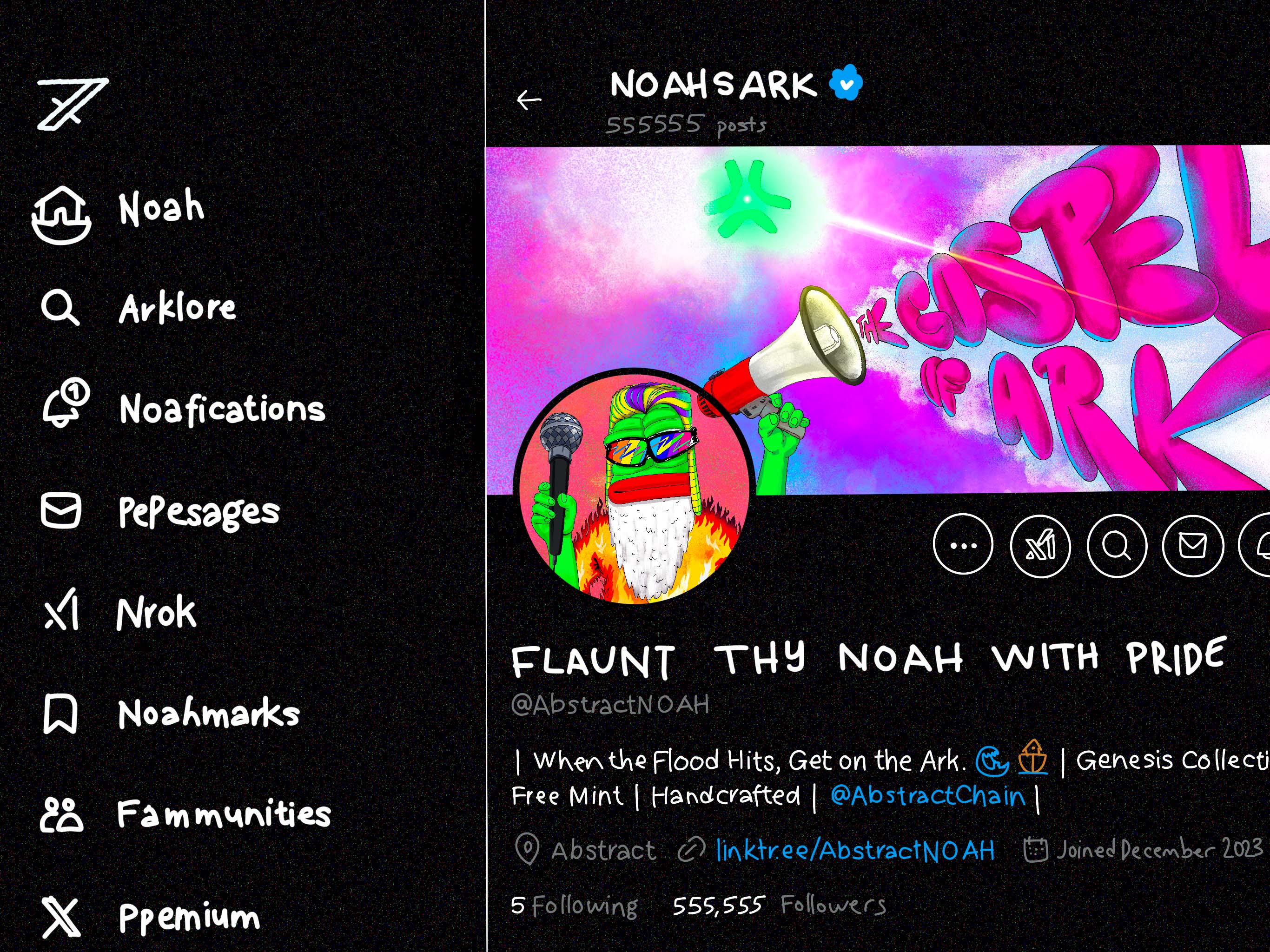 Flaunt Thy Noah With Pride